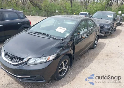 2015 Honda Civic Se из США, поврежденный, VIN 19XFB2F75FE249060